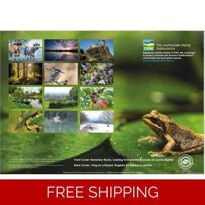 Staffordshire Countryside Calendar 2026